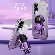 casing realme 12x 5g casing realme c15 Suitable for OPPOReno14Pro Electroplating Gradient Glitter Ph