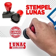Cetak Stempel Lunas Cap Lunas/ Stempel Lunas Bulat/ Stempel Lunas Persegi/ Stempel Murah D25_1743 Te
