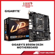 GIGABYTE B560M DS3H MOTHERBOARD (DELIVER BY NILAI)