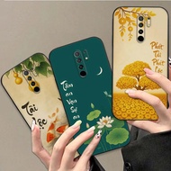 Xiaomi Redmi 9 / Redmi9 phone case with calligraphy of luck, peace of mind, fortune