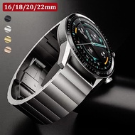 [HOT JUXXKWIHGWH 514] หรูหราสแตนเลสวงสำหรับ Samsung Galaxy นาฬิกา5pro 40/44มิลลิเมตรนาฬิกา4 42/46มิลลิเมตรสำหรับหัวเว่ย GT2 3 Pro สายสำหรับ Seiko สร้อยข้อมือ