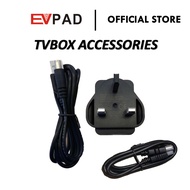 Original EVPAD/EPLAY Adaptor Power Plug Adapter / POWER CABLE / HDMI CABLE for EVPAD 3S 3 Plus 3 5S 