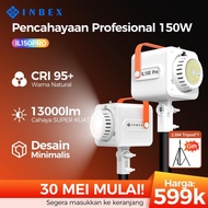 INBEX IL150Pro Lighting Studio Kit Content & Live Streaming Photography Lamp with CRI 95 and color t