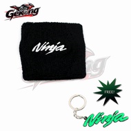 Motorcycle Universal Front Brake Fluid Reservoir Cover Sock Protection For Ninja 400 650 500 300 250