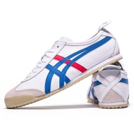Onitsuka Genuine event discounts México 66 Sneakers Men's and Women's Shoes White Casual Super Soft Leather Sheepskin Sport Jogging Running Tiger Shoe DL408-0146