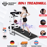 Heartbeat - Treadmill manual multifungsi peralatan kebugaran / 8 in 1 Olahraga Fitness/Gym Treadmill/treadmill gym olahraga / treadmill latihan olahraga