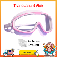BIBISWIM Goggle Swimming Goggles Adult Googles Big-frame Waterproof Swimming Goggles With Earplugs