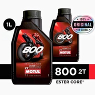 น้ำมันเครื่อง Motul 800 Road Racing / Off Road 2T Ester Engine Oil Original (1L)