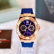 นาฬิกา GUESS WATCH  เกรสน้ำเงิน สายชิลิคอลนิ่มใส่สบายมากใส่ได้ทุกวัย