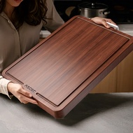 Ebony Chopping Board Household Antibacterial Anti-Mildew Whole Wooden Chopping Board Kitchen Choppin