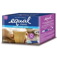 EQUAL CLASSIC 50ซอง วัตถุให้ความหวานแทนน้ำตาล