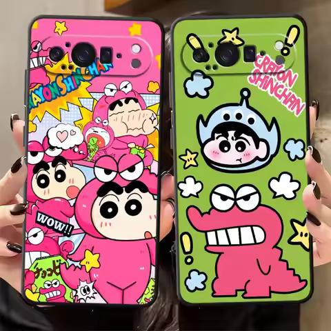Funda Phone Cover Case for Google Pixel 6 7 8 Pro 6a 10 9 Pro XL 8a 7a 9a Cra-yons Shin-chans