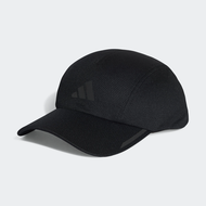 Adidas หมวกวิ่ง Running AEROREADY Four-Panel Mesh Cap | Black/Black Reflective ( HT4815 )