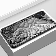 Case For Realme C3 C3i Luxury Phone Small Group Stone Beautiful Color Shockproof Glass Shell