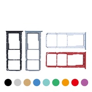 Sim Card Tray Socket Slot Reader Adapter For OPPO A15 A15s A17 A17k Micro SD Connector Container Par