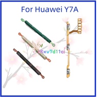 Power Volume Button For Huawei Y7A Power Volume Button Side Key Switch Flex Cable Cellphone Part