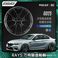 Shanghai Wuka rays G025 Forged Wheel Modified 63cm Car Wheel Rim Steel Rim Tire Ling Imported Genuin