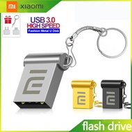 Xiaomi USB Flash Driver 32GB 64GB 128GB 256GB 512GB Portable Mini Flash Drive USB 1TB 2TB Large Data Storage Waterproof Metal Mini USB Memory Stick 8GB 16GB Compatible PC/Smartphone