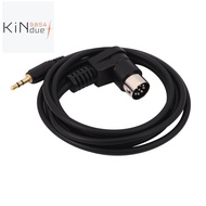 Car 3.5mm AUX Input Adapter Audio Cable Mini Jack AUX 8-Pin M-BUS CD Changer Cable For  Gold Plug