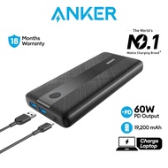 Anker Powerbank Fast Charging 535 PowerCore III Power Bank 19200mAh 60W PD USB C Portable Charger A1284