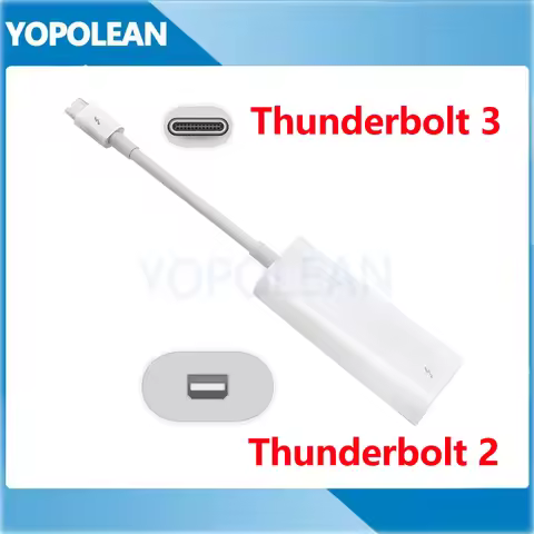 Thunderbolt 3 USB-C to Thunderbolt 2 Adapter Converter Cable A1790 MMEL2AM/A for Apple Macbook Pro A