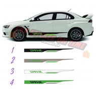 SIDE BODY STICKER DRIVE M7