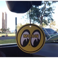 MOONEYES Car Aromatherapy Scented  Modified Parts Rearview Mirror  Perfume Trend Moon Eyes Pendant