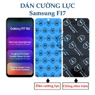 Samsung F17 nano flexible tempered film (transparent and anti-peeping)