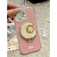 Phone Phone Case Suitable for iPhone 7 8 X XS XR XSMAX 11 12 13 14 15 16 Pro max Plus ins Girl Pink 