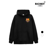Richky Hanoi Premium Hoodie Left Logo Fc Barcelona La Liga Football Club