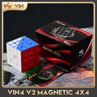 VIN 4x4 V2 Magnetic Magic Speed Cube Diamod UV Stickerless Professional Puzzle Fidget Toys Gifts