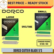 DORCO CUTTER BLADE - 1 TUBE / 5'S BLADE / MATA PISAU