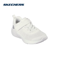 Skechers Girls Bounder Cool Cruise Back To School Shoes - 303550L-WHT