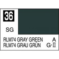 MRHOBBY - MRCOLOR C36 RLM74 GRAY GREEN