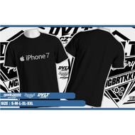 T-shirt/ T-shirt Gadget Iphone 7 Logo -BL MERCH