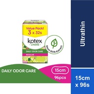 Kotex Liners Regular Scented 32s x 3