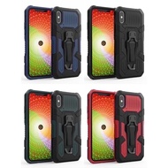 Casing iPhone 13 Pro Max 12 Pro Max 11 Pro Max 6 6s 7 8 Plus Se X Xs I crystal Cliper Phone Stand Ma