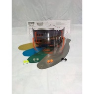Flat visor + top + tear off pnp kyt r10 kyt rc7 kyt k2r flat visor/ kyt r10 kyt rc7 kyt k2rider