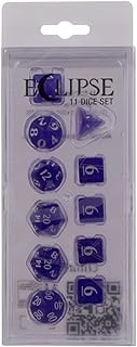 Ultra PRO - Eclipse 11 Dice Set (Royal Purple) - Great Dice Set for All Kinds of Card Games and Boar