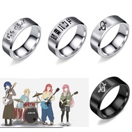 Anime Game BOCCHI THE ROCK Rings Ijichi Nijika Halloween Fashion Man Woman Cosplay Accessory Gifts