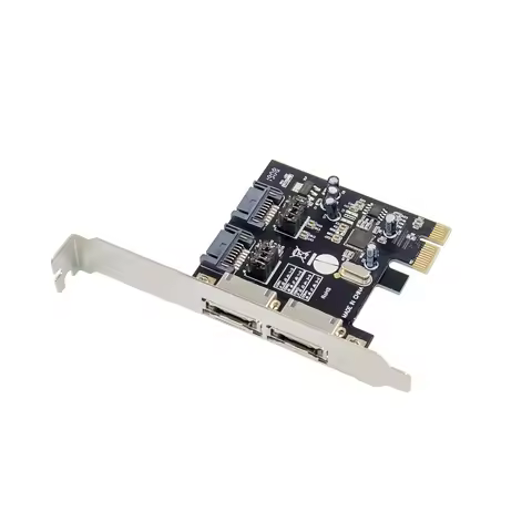 Well Made-PCIE ESATA SATA III Expansion Card PCI-E To SATA3.0 6Gb/S PCI-E Express Adapter ASM1061 Ch