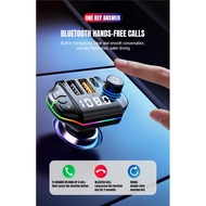 Car Bluetooth MP3 Player/Bluetooth Charger with Real-Time Battery Voltage Monitoring/Car Bluetooth C