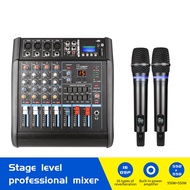 YAMAHA PMX402D/602D/ Mixer 600W high power amplifier 4 Channel 6 Channel Audio Mixer Bluetooth Wireless microphone 3in1