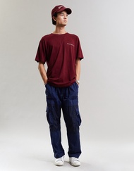 [MOO Billionaire  7/22] Two-Tone Nylon Pants กางเกงผู้ชาย ขายาว ตัดต่อผ้าไนลอนสองสี