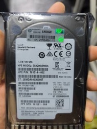 HP Enterprise 1.2TB 10K sas