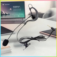 (COD) 1Pcs Ear Hanging Type Referee Earphone 3.5mm/Type-C Interface For V6 Pro+ Motorcycle Helmet  I