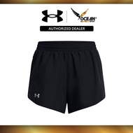 Under Armour Women Fly By 3 Shorts - Black/Reflective 1382438-001