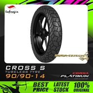 TAYAR CORSA PLATINUM TUBELESS TYRE CROSS S 90/90-14