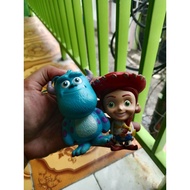 GANTUNGAN Disney jessie toy stoy & sulley monster inc Disney pixar keychain