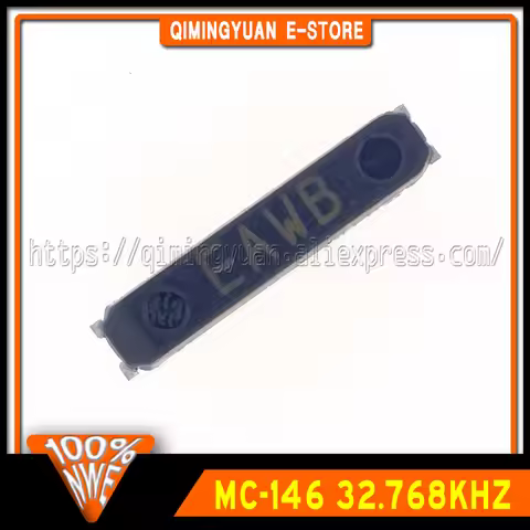 10~100PCS 32.768KHZ low load patch crystal 6PF 7PF 32768 32.768KHZ MC-146 7 * 1.4 original
